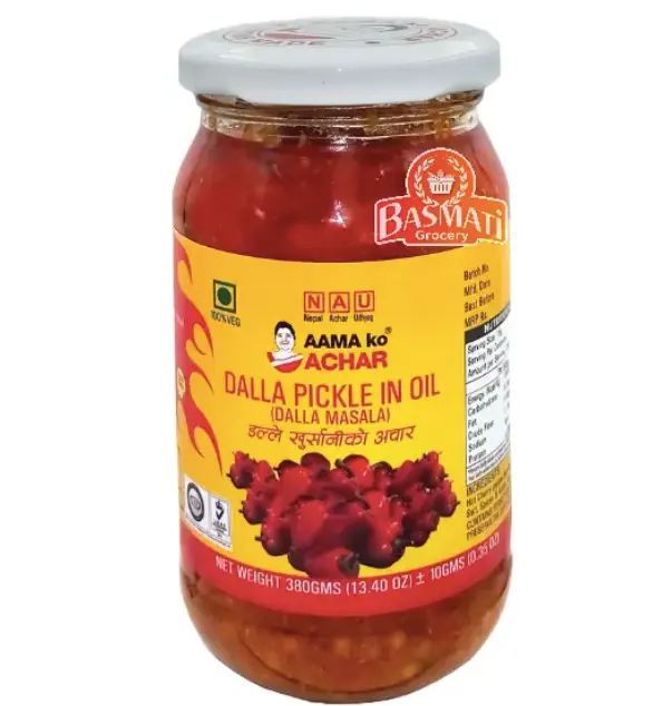 AAMA KO ACHAR Dalla Pickle in Oil 380g                                                                          