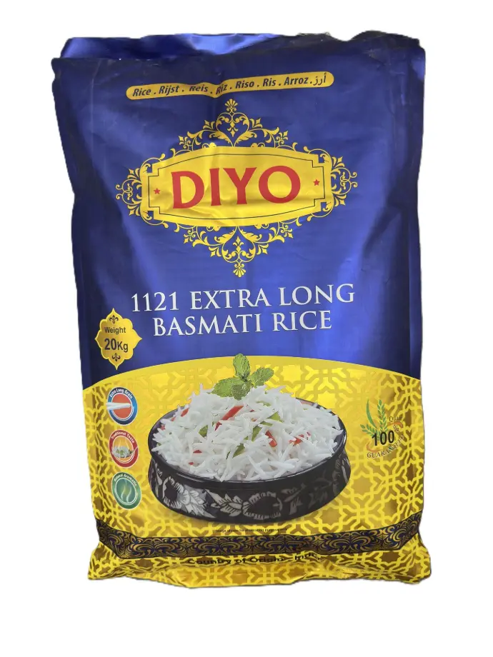 Diyo Extra Long Basmati Rice 20 KG