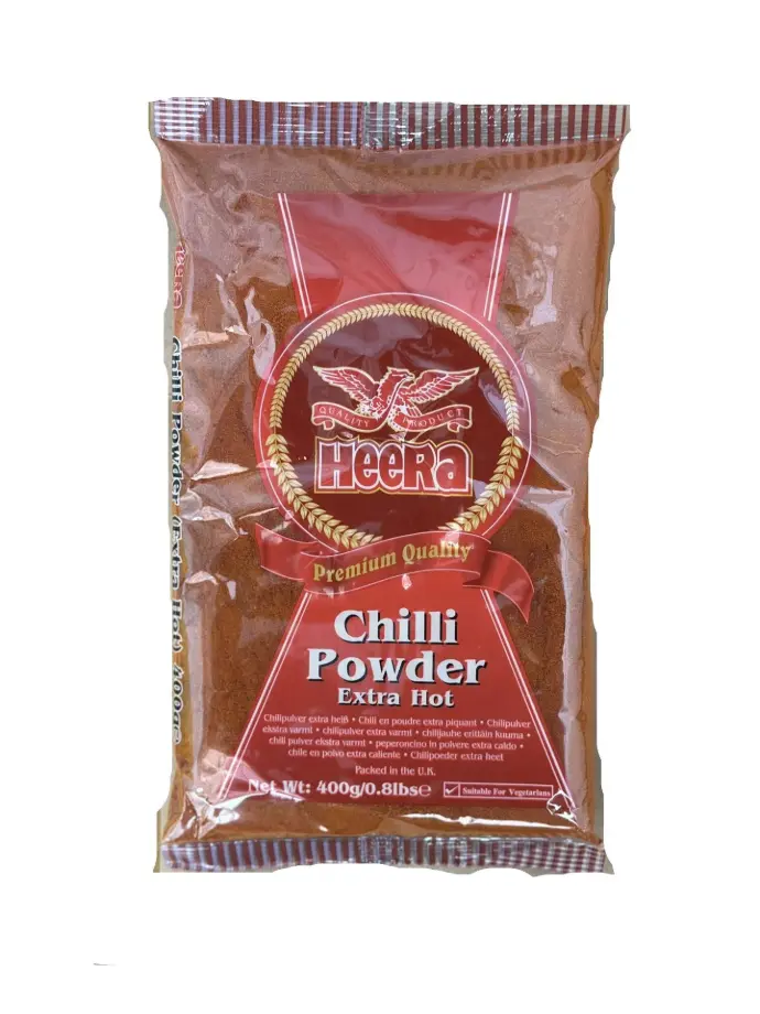 HEERA CHILLI POWDER EXTRA HOT 400G