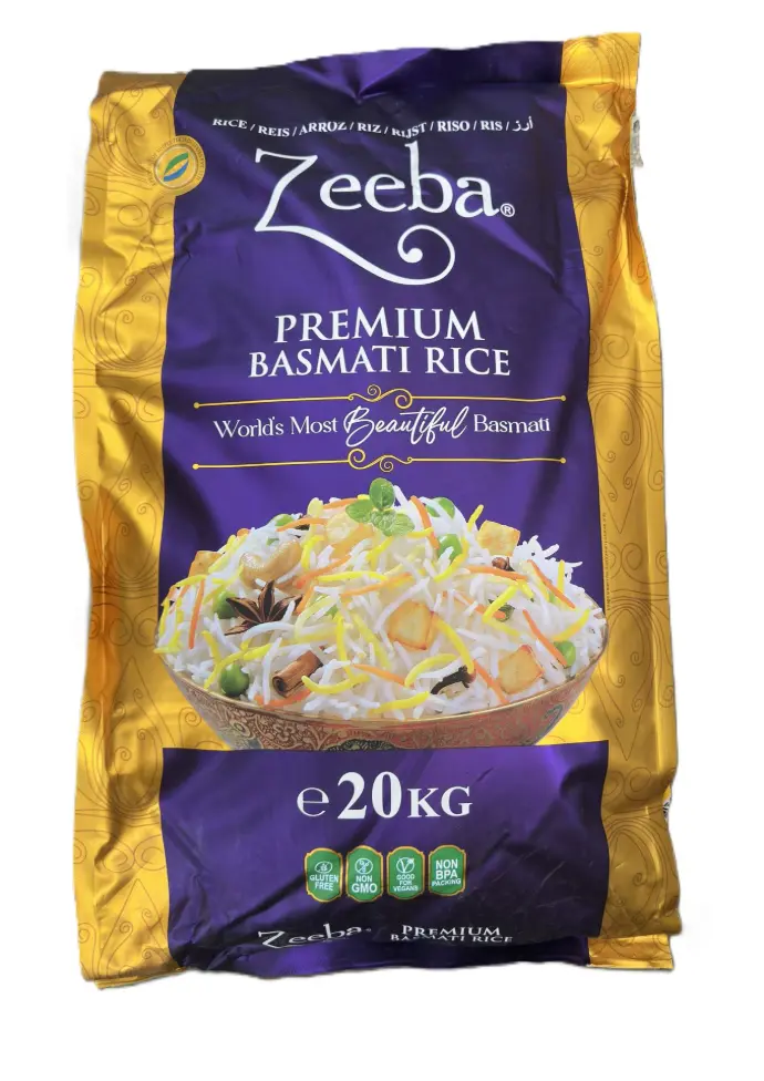 ZEEBA Premium Basmati Rice 20kg