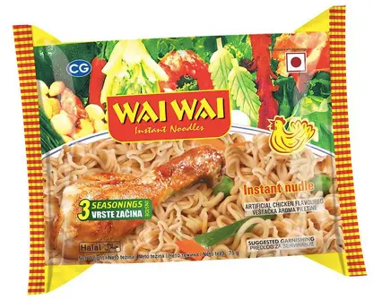 WAIWAI Chicken Noodles 30x75g