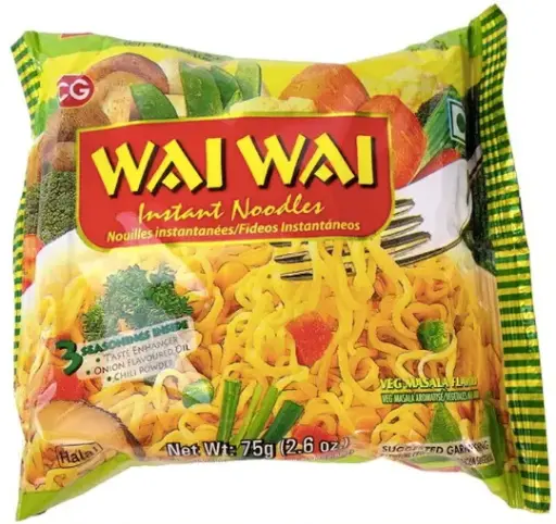 WAIWAI Veg Noodles 30x75g