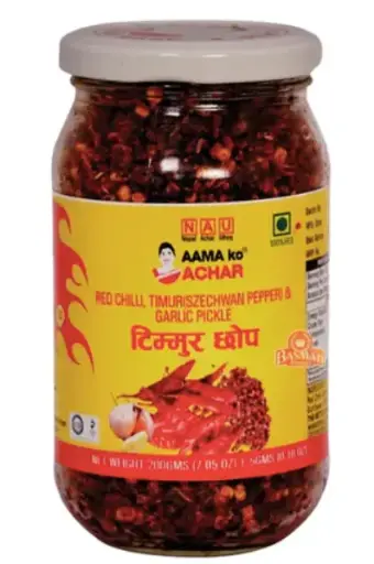 AAMA KO ACHAR Red Chilli Timur Chhop 200g