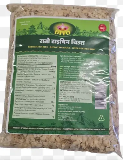 DIYO Red Beaten Rice 350g